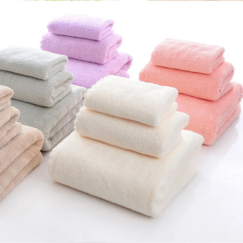 25*25cm Coral Velvet Quick Drying Microfiber Towels Cleaning Wipes Face Towels Square Washcloth Hand Towel Soft Water Absorption