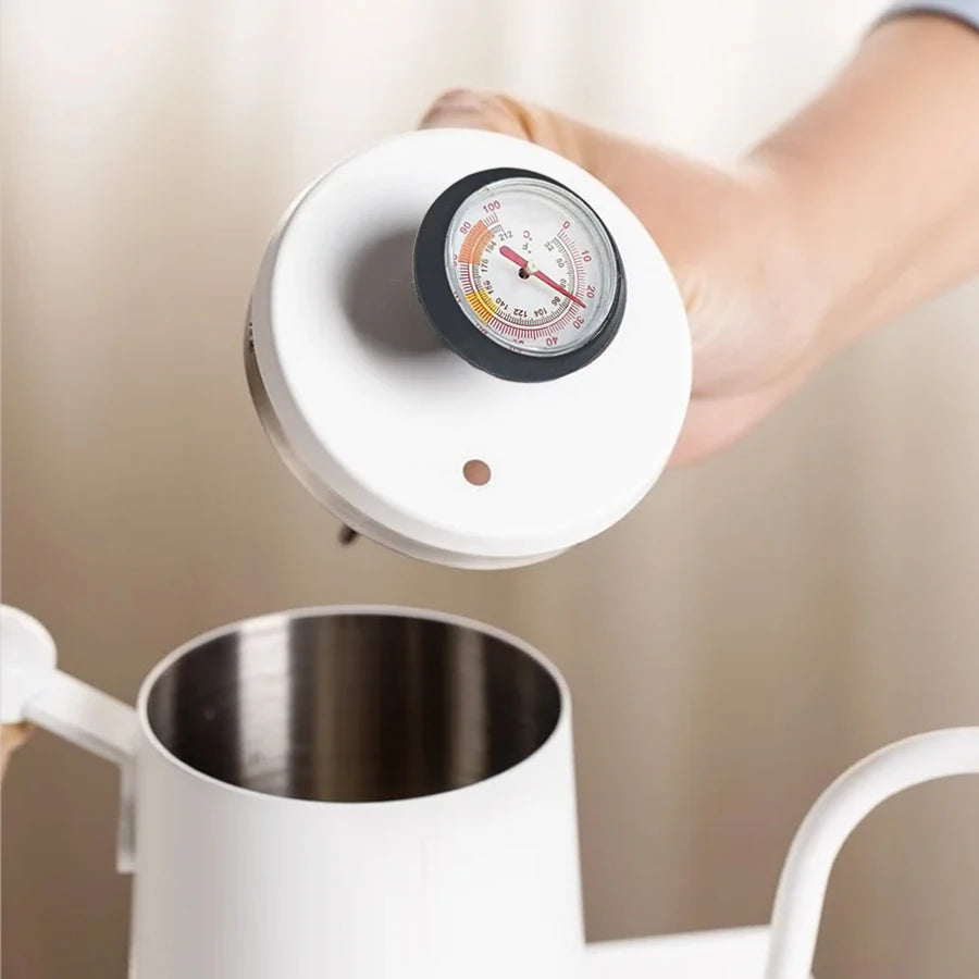 Stainless Steel Coffee Temperature Meter Probe 0~100℃ Thermometer for Coffee Pot Milk Frothing Jug Cafe Kitchen Measuring Tools