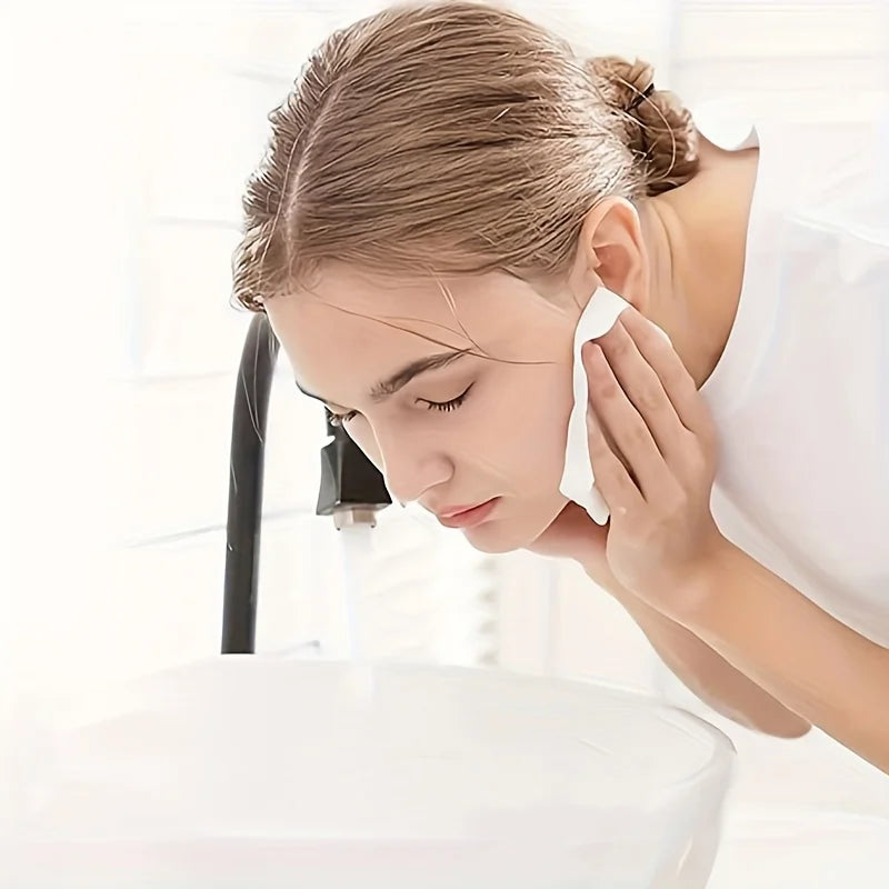 100/50PCS Compressed Towel Portable Disposable Coin Tissue Soft Odorles Water Uptake Mini Towel Cleaning Makeup Removal Tissue