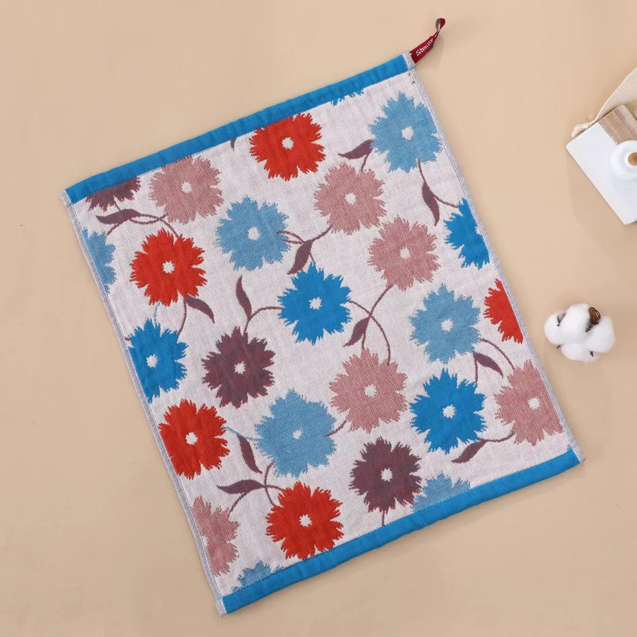 34x40cm Large Hand Towel Kitchen Towel 4Layer Cotton Gauze Pure Cotton Dish Cloth Quick Dry Decorative Tea Towel Home Restaurant