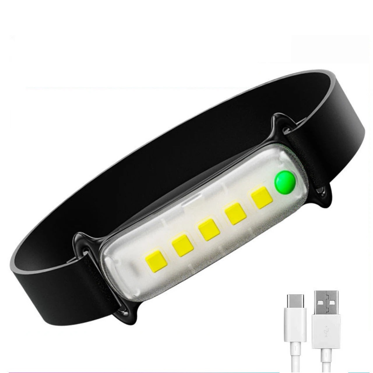 Powerful LED Headlamp IPX4 Waterproof Emergency Head Flashlight 250LM XPE LED Headlamp 500mAh for Outdoor Fishing Camping Hiking