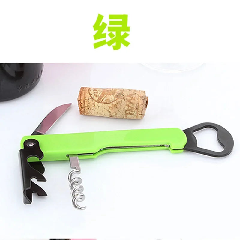 Wine Opener Multifunctional Corkscrew Bottle Opener Zinc Alloy Cork Remover Premium Winged Wine Bottle Opener  jar