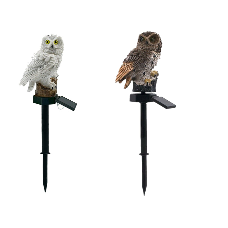 Solar Lamp Owl Animal Solar Garden Lights Solar Powered Solar Led Light Outdoor Garden Decoration Lamp Waterproof Solar Lights