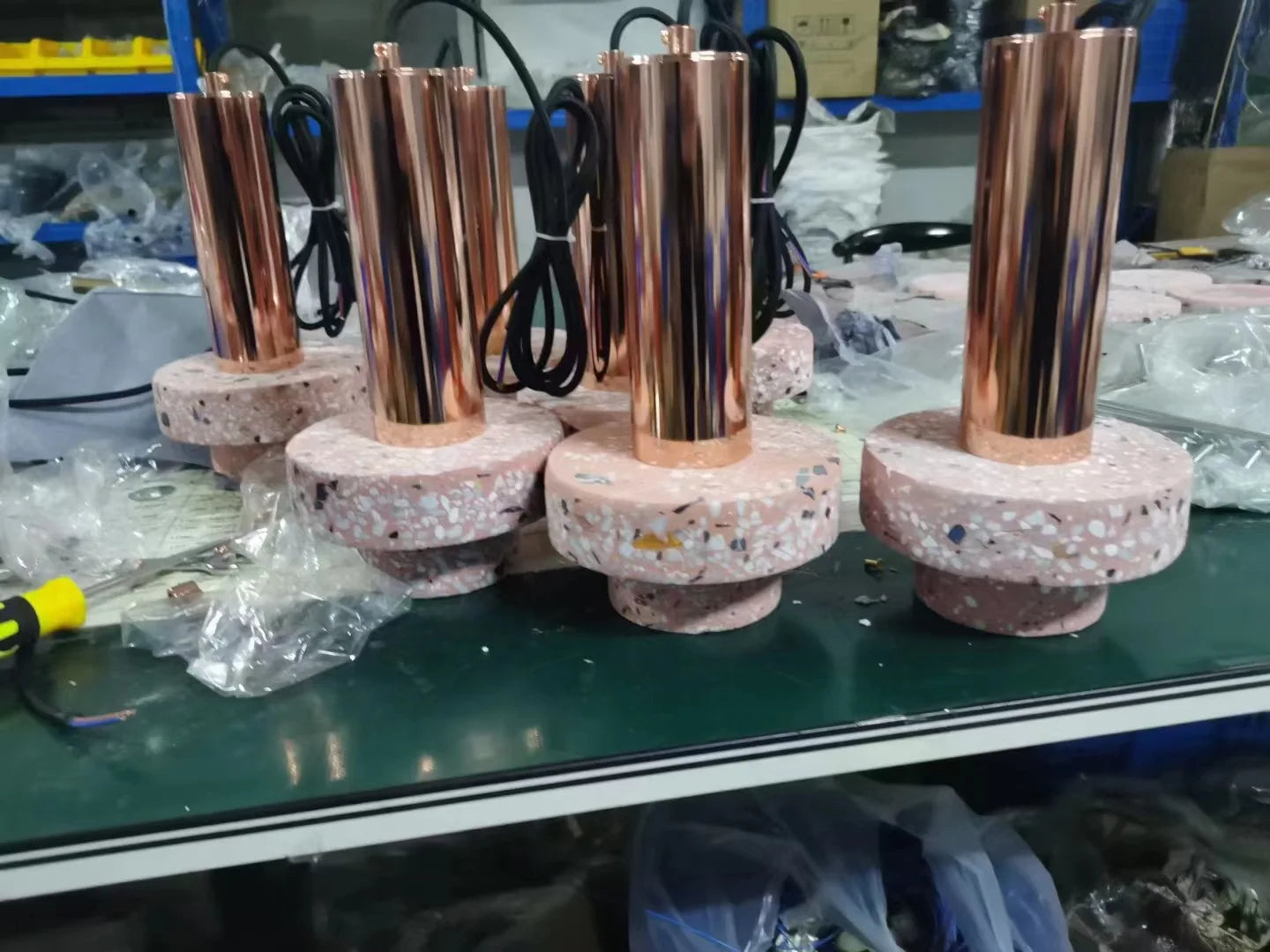 Nordic Bedroom Bed Modern Simple Intelligent Marble Living Room Light Luxury Creative Led Bar Restaurant Chandelier