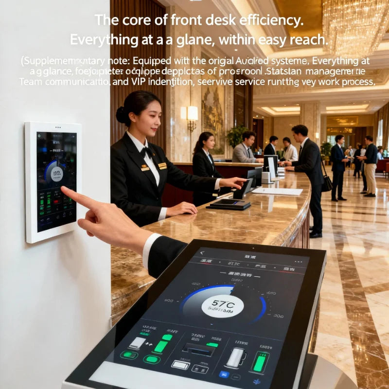 Smart Home Panel 5.7' Touch Screen Android Control Smart Switch Changeover Switch Third Party System for Home Automation