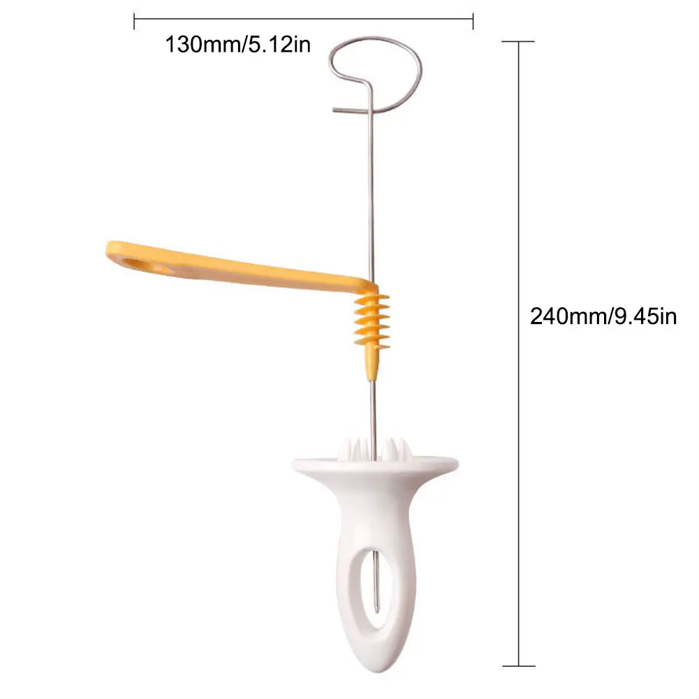 1Set Stainless Steel Plastic Rotate Potato Slicer