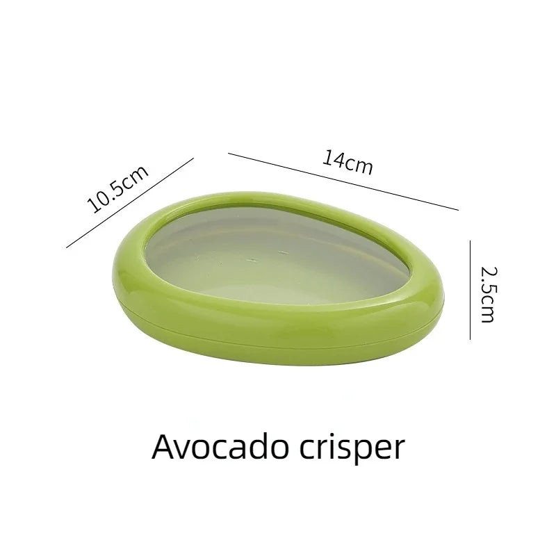 Reusable Food Saver Box Half Cut Fruit Fresh Retractable Film Storage Container Fruit Preservation Seal Cover Kitchen Tools