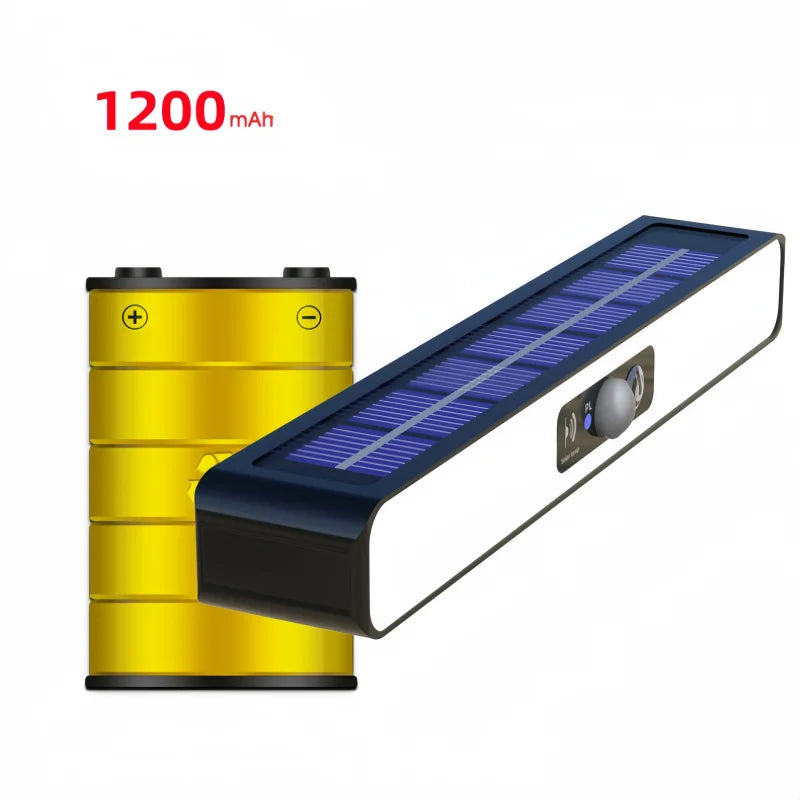 Outdoor Solar Garden Lights Waterproof Human Lnduction LED Landscape Lamp Camping Picnic Lighting Equipment