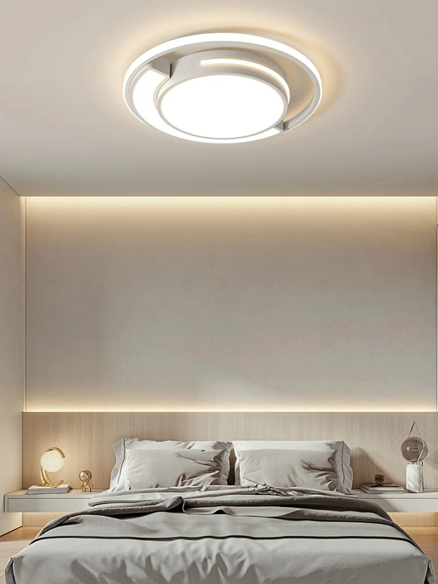 2025 new-style living room lamp, a minimalist modern round ceiling lamp, is suitable for bedrooms and living rooms.