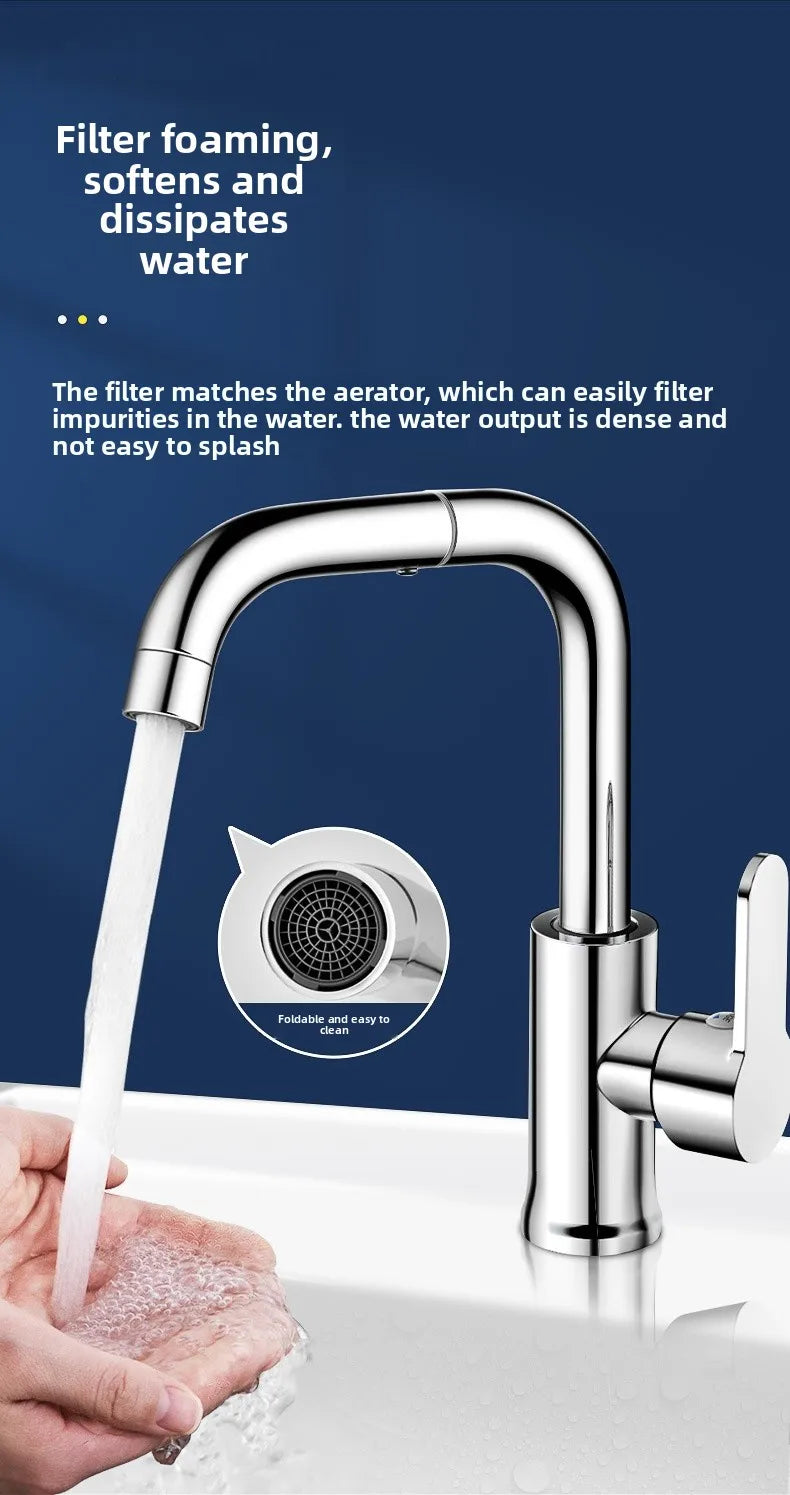 Bathroom faucet washbasin for home hot and cold water two-in-one washbasin washbasin