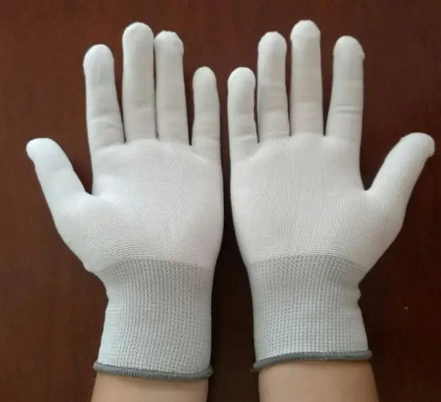 5pair Antistatic Gloves Anti Static ESD Electronic Working Gloves pu coated palm