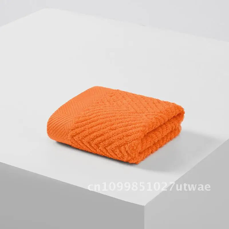 Soft Absorbent Combed Cotton Square Towel 100% Cotton Hand Towel for Baby Face Washing Thickened Household Square Scarf