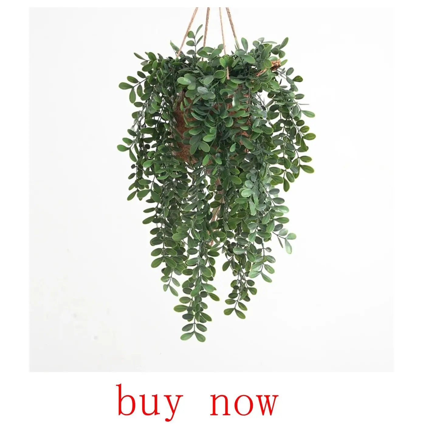 1/2PCS Artificial Hanging Plants Faux Eucalyptus Leaf Greenery Vine Outdoor UV Resistant Plastic Plants for Home Wedding Decor