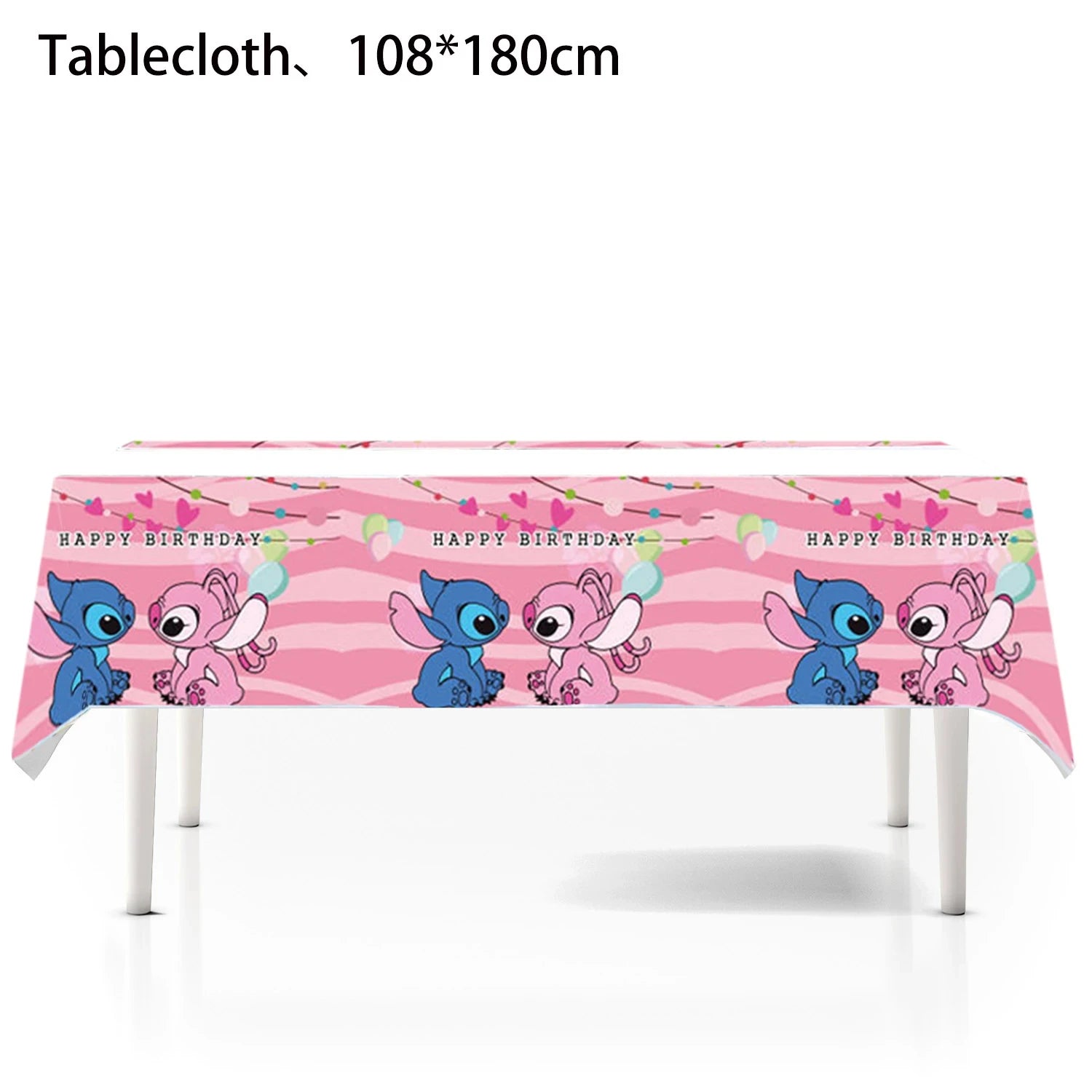 Lilo Stitch Party Tablecloth Stitch Party Decorations Stitch Happy Birthday Events Party Table Cover Kids Boys Girls Favors