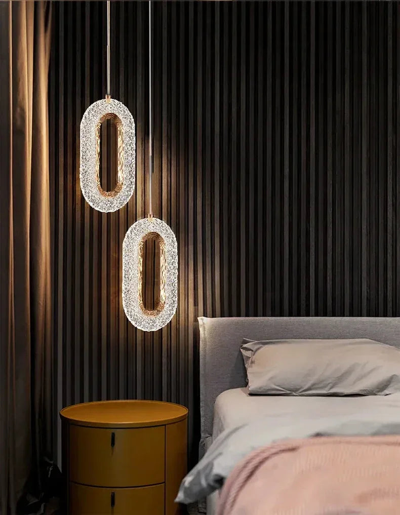 Modern Minimalist Living Room Sofa Bedroom Background Wall Lamp Ambient Light Small Pendant Lamp Home Decoration Indoor Lighting