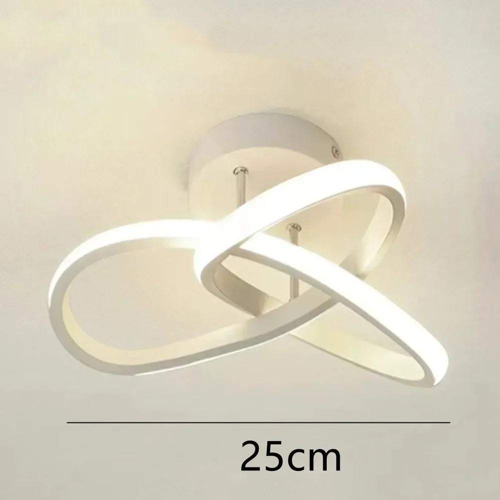 LED Strip Aisle Ceiling Lights Modern Minimalist Living Room Lamps For Balcony Entrance Staircase Home Decor Multiple shapes