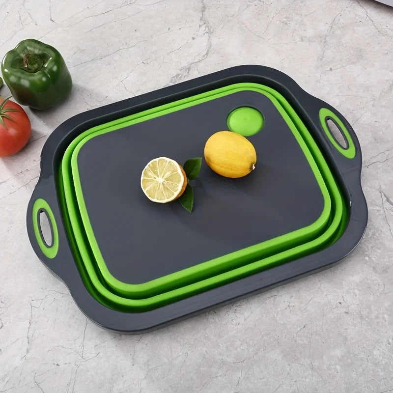 1pc Portable space saving basin with built-in sink and storage function - perfect for outdoor camping, travel, and home use