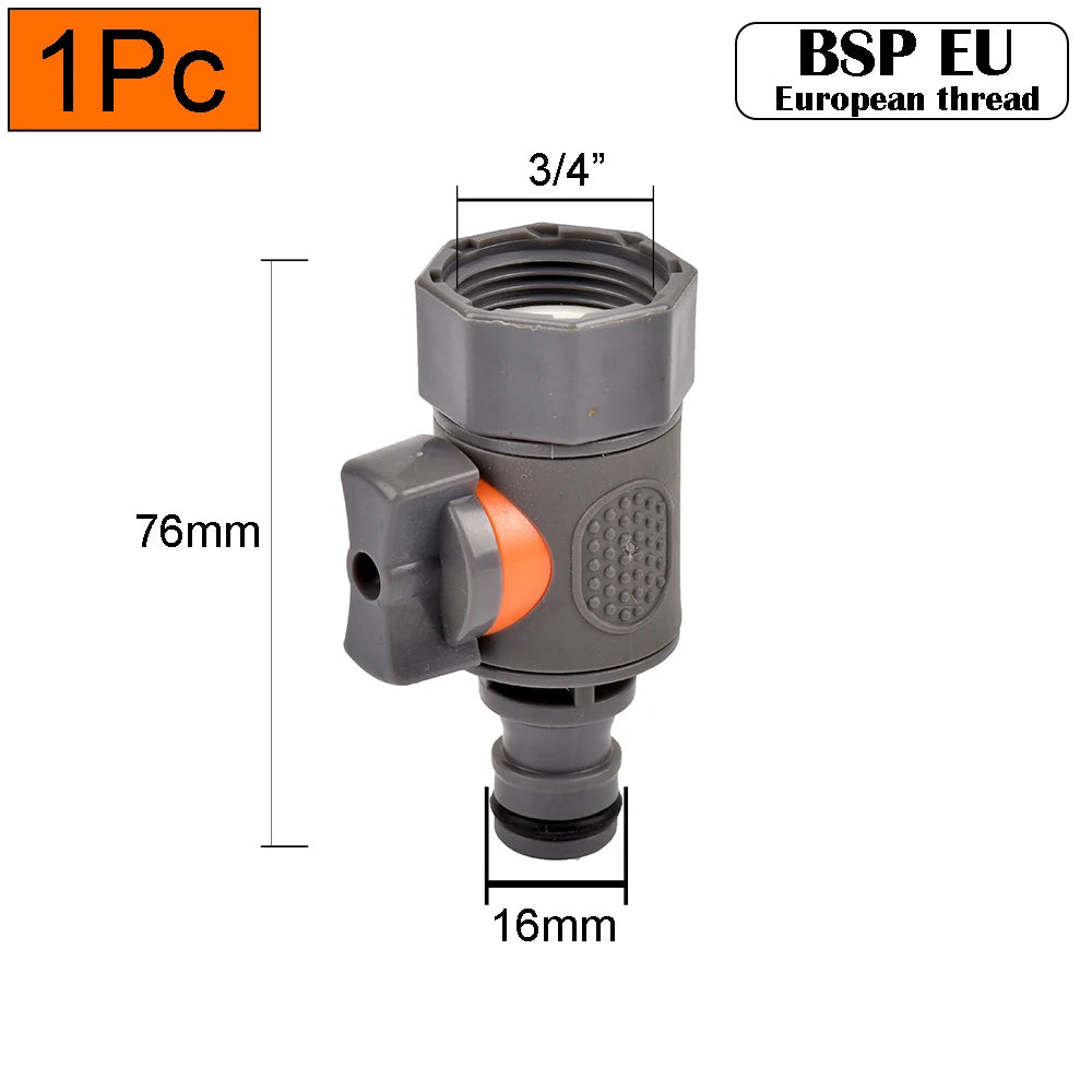 Garden Hose Quick Connector  Stop Water Connector