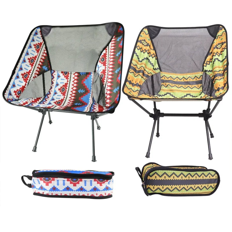 Outdoor Smart Camping Folding Chair Light Beach Fishing Chair