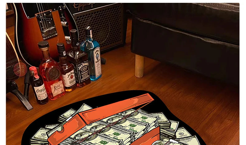 Bedroom Rug Shoe Mat Creative Shoe Box Living Room Mats Fashion Lounge Trend Decor Entrance Sneakers Carpet Alfombra Habitación