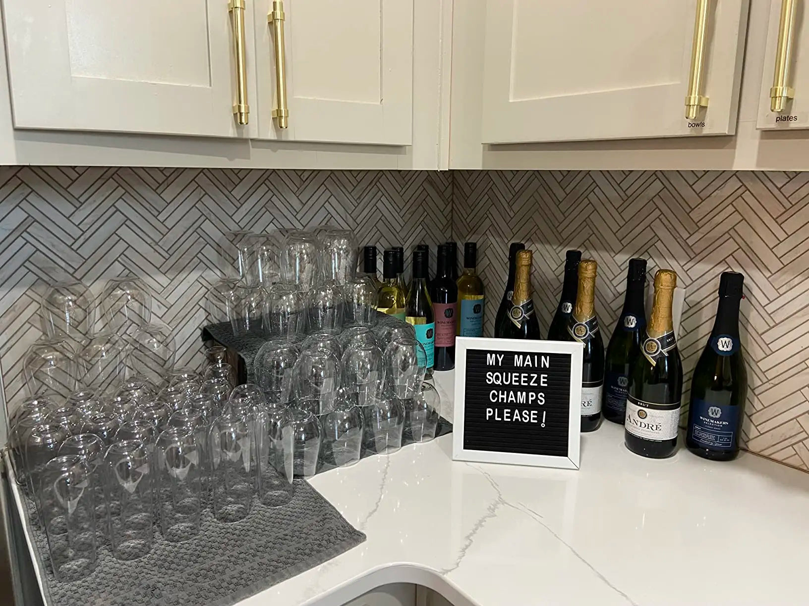 12-48Pcs Plastic Champagne Flutes 9Oz Stemless Plastic Champagne Glasses Shatterproof Disposable for Mimosa Bar Wedding Toasting