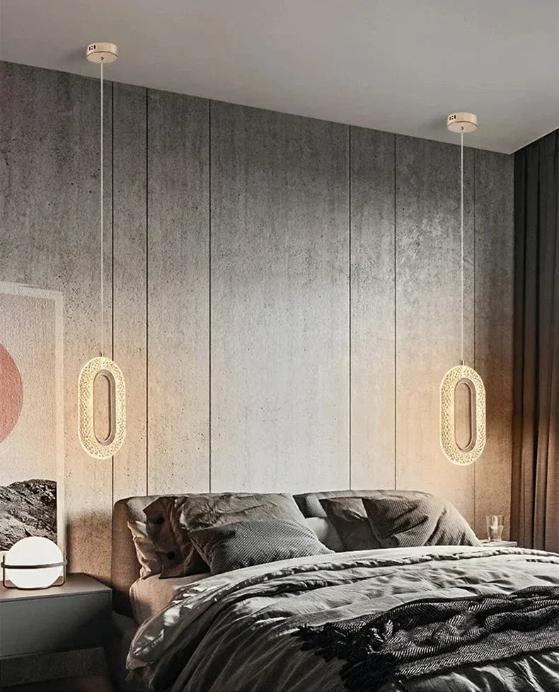 Modern Minimalist Living Room Sofa Bedroom Background Wall Lamp Ambient Light Small Pendant Lamp Home Decoration Indoor Lighting