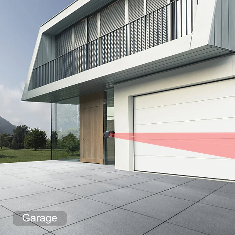 Smart Outdoor Home Security - Weather Resistant WiFi Motion Sensor&Detector - Remote APP Notifications - Compatible With Alexa