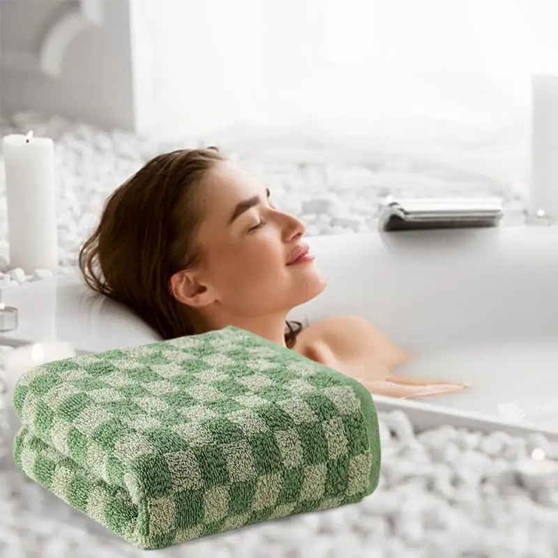 Cute Bath Towels 29.5 X 13.3 In Cotton Large Bath Towel Quick-drying Colorful Bath Wrap Towels Soft Absorbent Bathroom