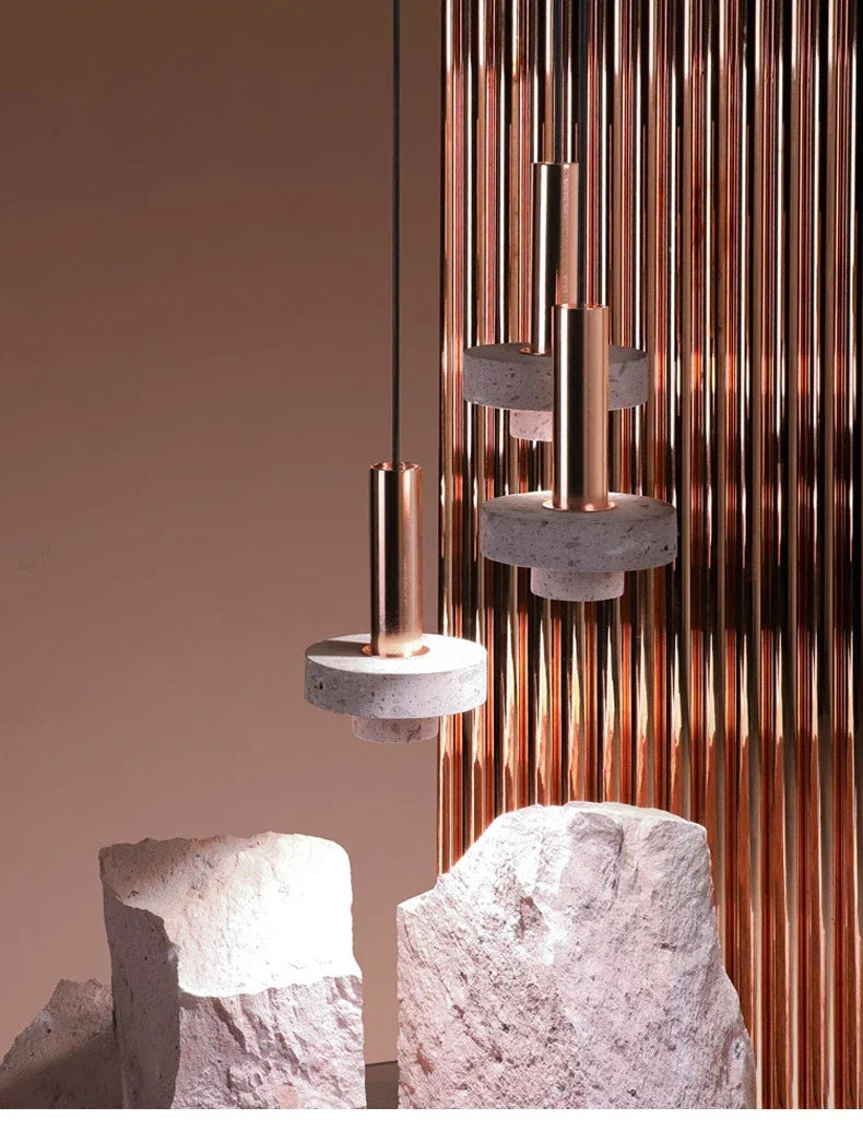 Nordic Bedroom Bed Modern Simple Intelligent Marble Living Room Light Luxury Creative Led Bar Restaurant Chandelier