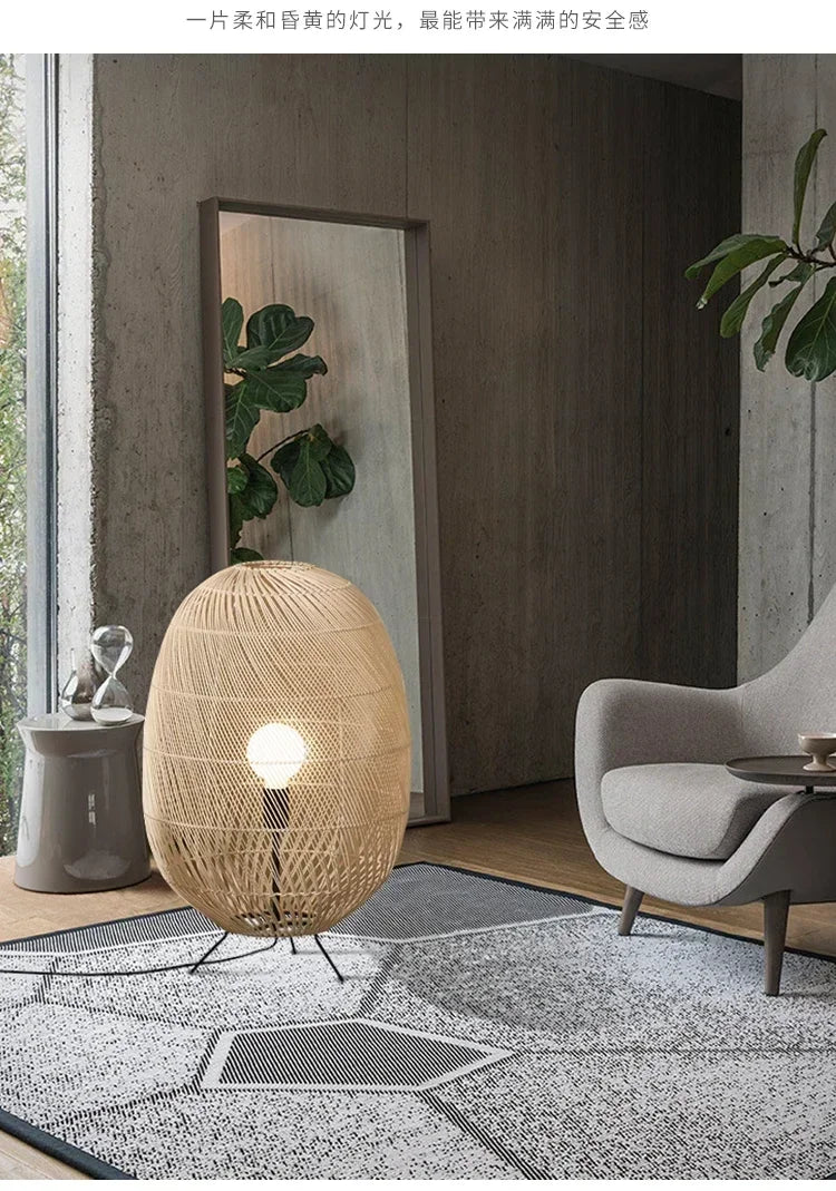 Floor Lamp Bedroom Bed & Breakfast Living Room Study Bedside Lamp Retro Decorative Lamps