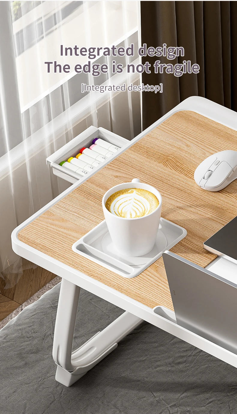 Laptop Bed Table, Foldable Lap Table Tablet Stand Laptop Bed Tray Table, Portable Lap Table With Foldable Legs For Working, Read