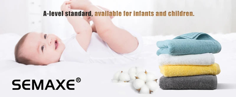 12 Pack Cotton Washcloths Solid Bulk Set SEMAXE 100% Cotton Ultra Soft Face Towels Absorbency for Bathroom Spa Cleaning Supplies