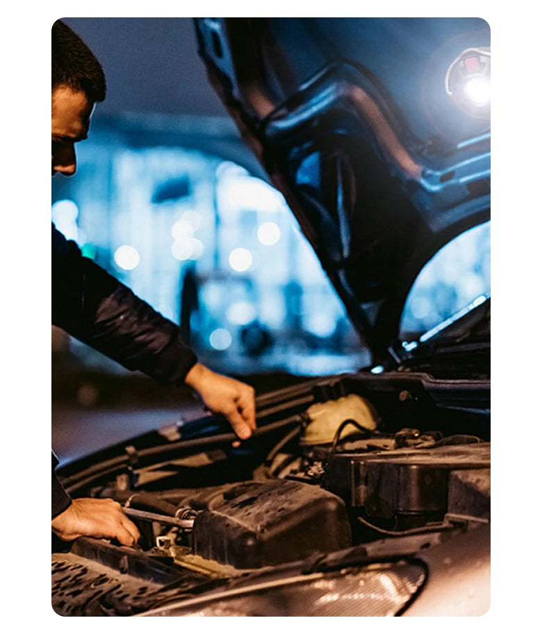 Rechargeable LED Portable Light Super Bright Flashlight Camping Light Work Light