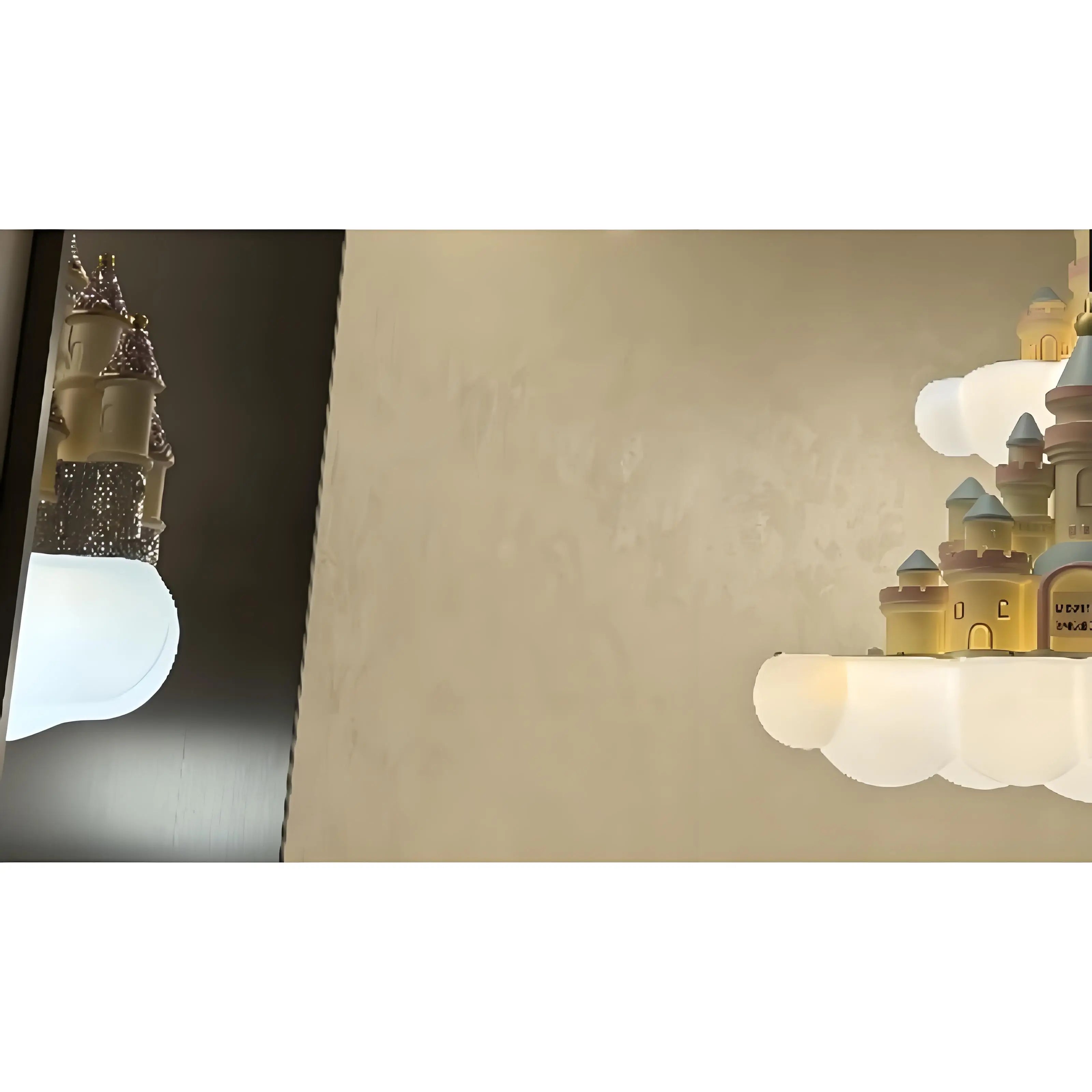 Spot high-quality bedroom, children's room, bedside lamp, cartoon castle bay window, bedroom pendant light