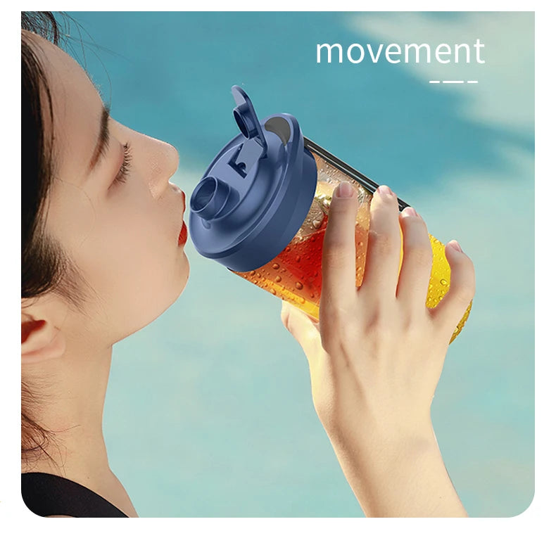 Portable Juicer Cup Smoothie Blender 6 Blade Blender Bottle  Household Fruit Juicer Cup USB Rechargeable Juicer Kitchen Tool