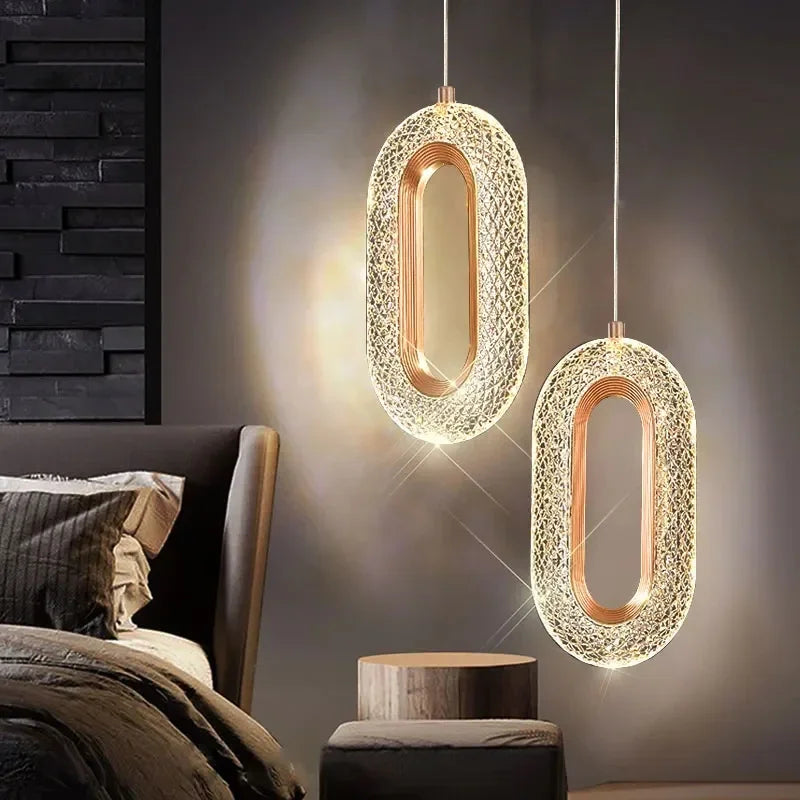 Modern Minimalist Living Room Sofa Bedroom Background Wall Lamp Ambient Light Small Pendant Lamp Home Decoration Indoor Lighting