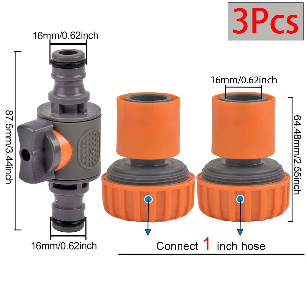 Garden Hose Quick Connector  Stop Water Connector