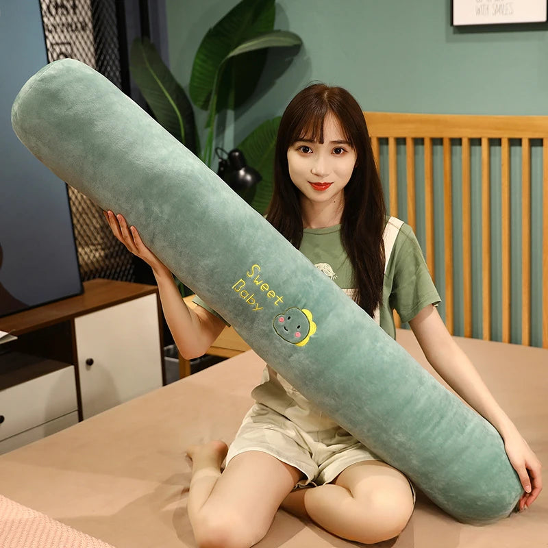 Rectangular Pillow for Girls Multi-functional Sleep Support Cushion Long Bolster pregnancy Pillow Side Sleepers and Bed Reading
