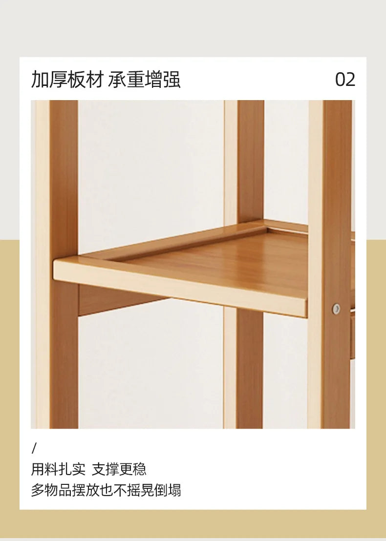 Coat rack floor bedroom hanger household multifunctional storage rack room simple modern bedroom storage cabinet