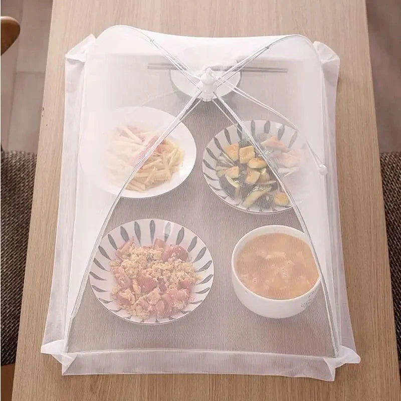 Food Cover Mesh Folding Washable Flies
