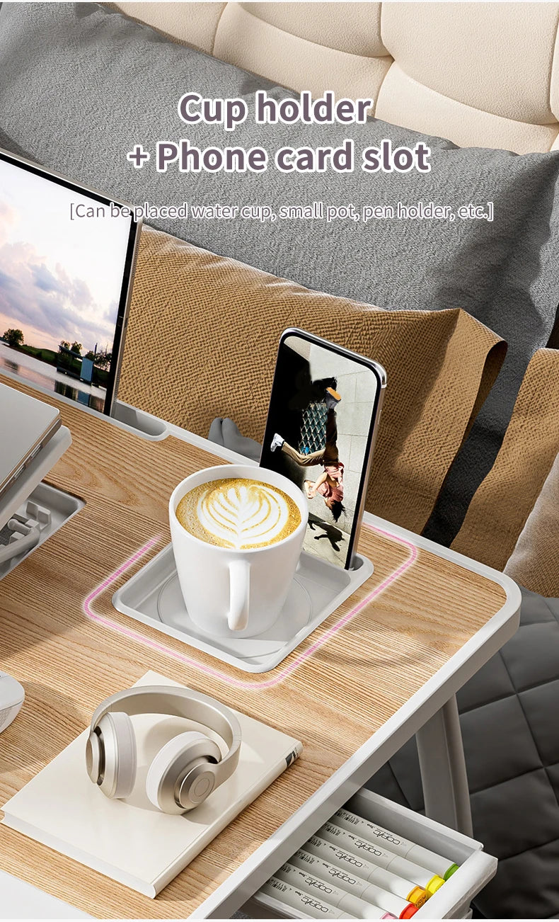 Laptop Bed Table, Foldable Lap Table Tablet Stand Laptop Bed Tray Table, Portable Lap Table With Foldable Legs For Working, Read