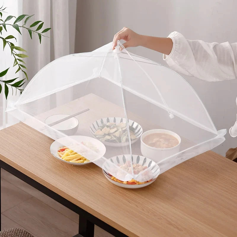 Food Cover Mesh Folding Washable Flies
