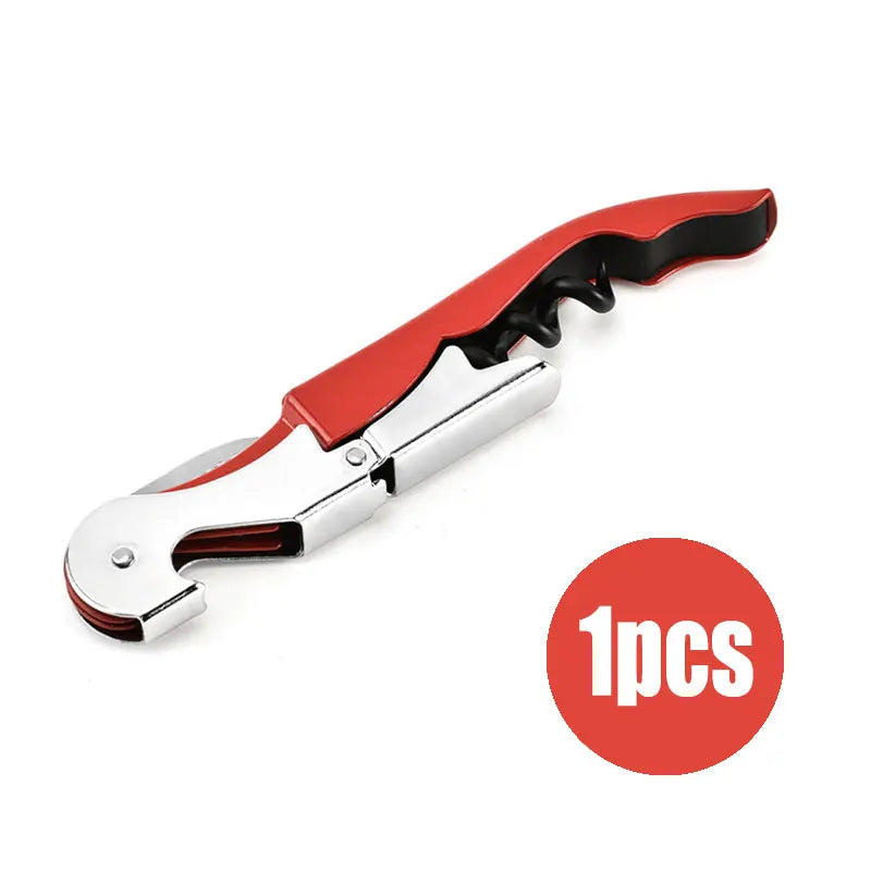 quail 1pcs red wine bottle opener,wine corkscrew,wedding bottle opener,wine opener gift ,wine knife can opener,bar opener tool