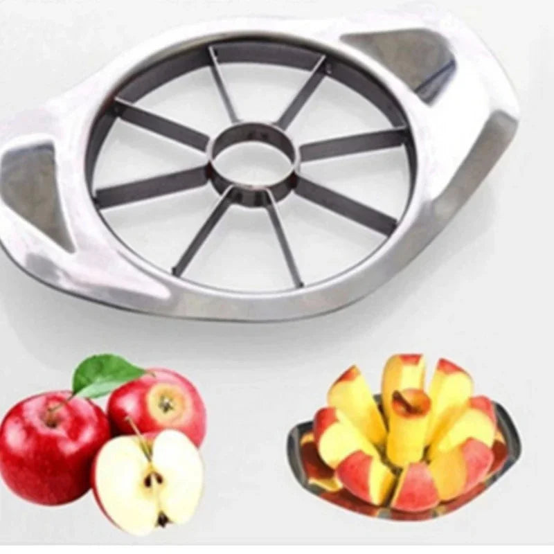 Kitchen Gadgets Stainless Steel Comfort Handle Divider Apple Cutter Vegetable Fruit Tools
