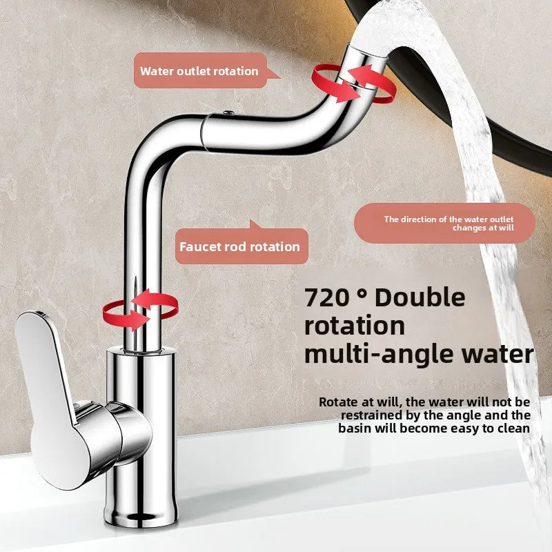 Bathroom faucet washbasin for home hot and cold water two-in-one washbasin washbasin