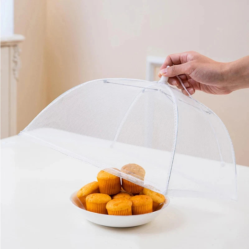 Food Cover Mesh Folding Washable Flies