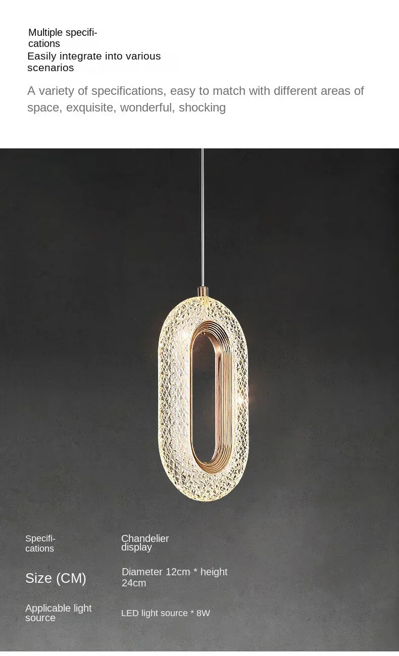 Modern Minimalist Living Room Sofa Bedroom Background Wall Lamp Ambient Light Small Pendant Lamp Home Decoration Indoor Lighting