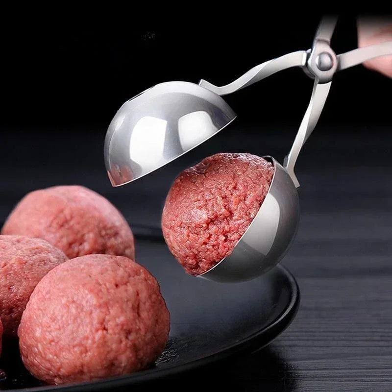 Meat Ball Maker Tool Stainless Steel Clip Round