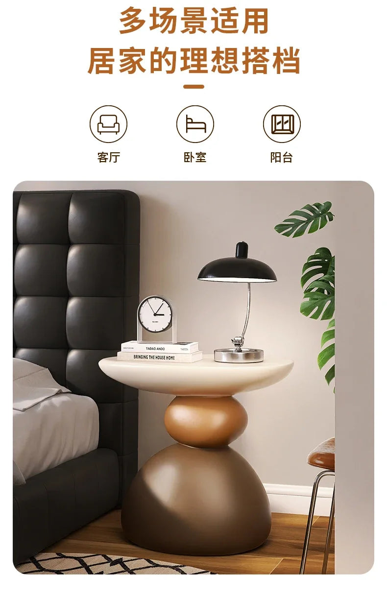 Bedroom Bedside Table Lounge Coffee Cabinets For Living Room Sofas Round Side Balcony Storage Study Desk Furniture Dining Table
