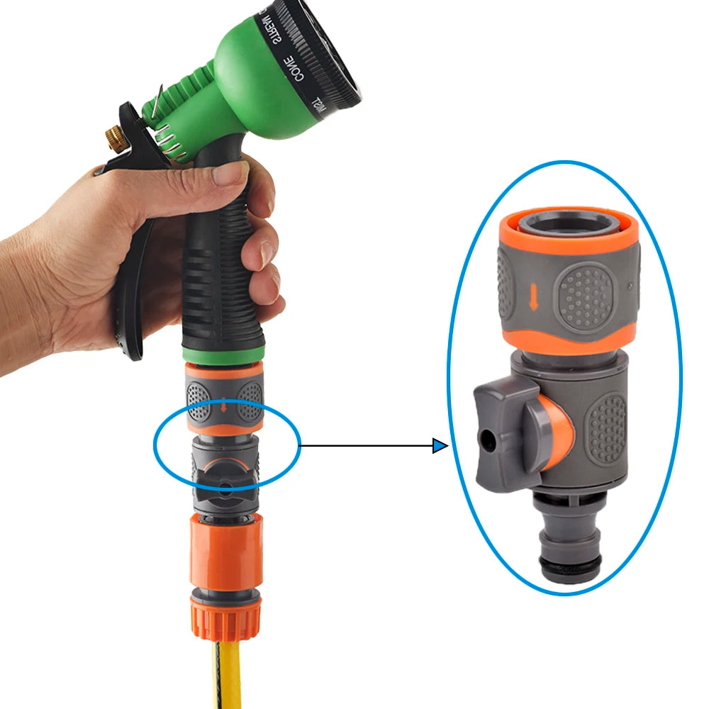 Garden Hose Quick Connector  Stop Water Connector